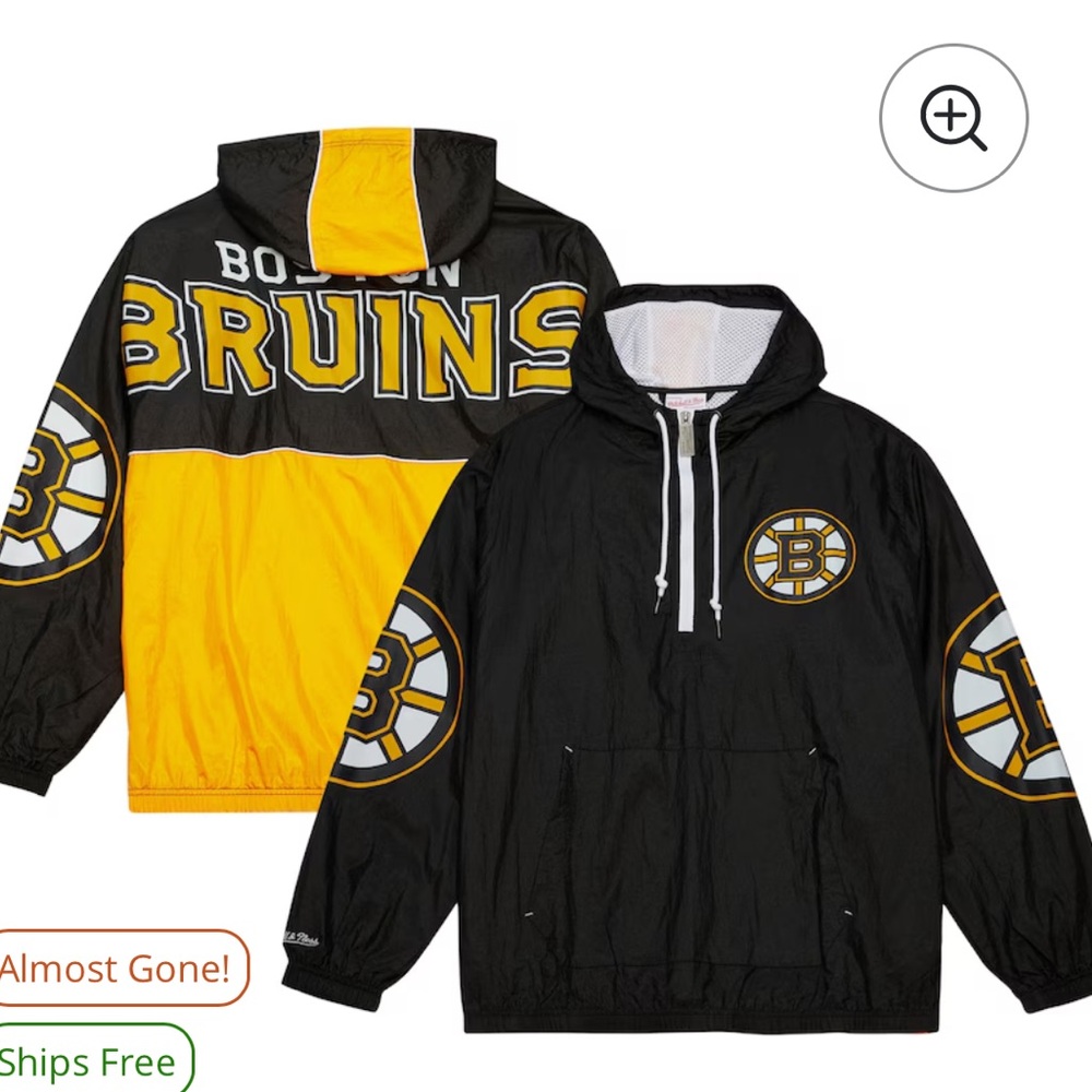 Men’s Boston Bruins Half Zip